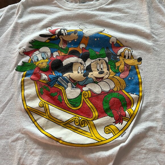 Mickey and Friends Holiday Christmas T-Shirt - Picture 2 of 2